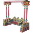 antique swings, antique porch swing,wooden swings, silver swings, sankheda swings, painted swings